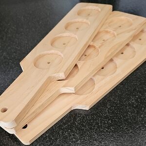 Wooden Paddle Flight Boards